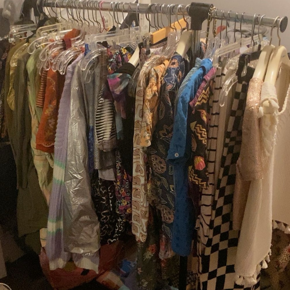 Colorful Vintage Clothing Collection